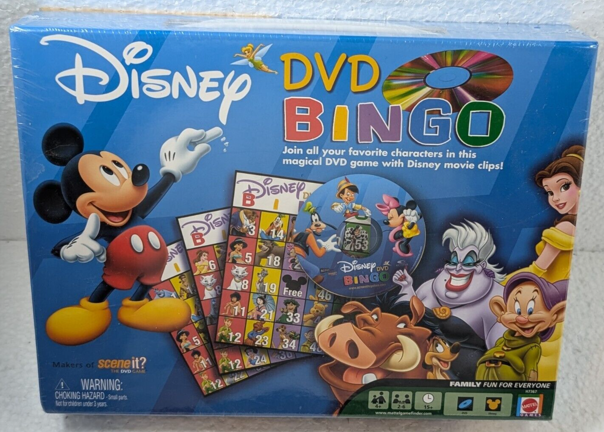 Disney DVD Bingo (DVD / HD Video Game) for sale online | eBay