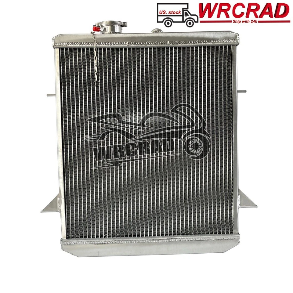 Radiador manual de refrigeración de aluminio completo para TRIUMPH TR4A 1965-1968 1966 1967 MT Foto 4 de 4