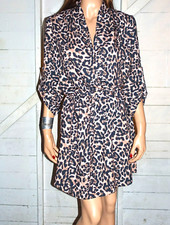 Lemoniade Animal Print Shirt Dress S
