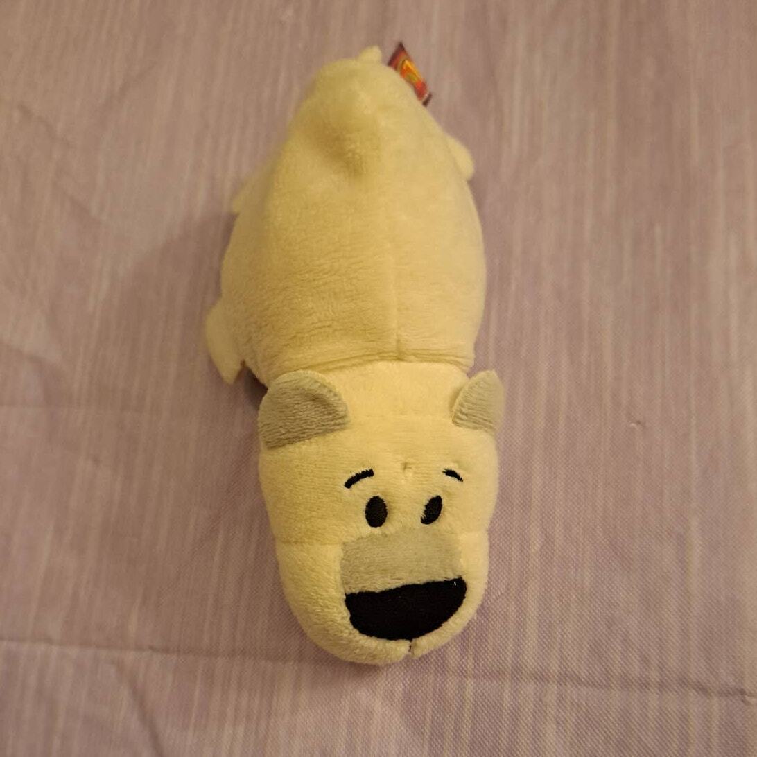 Little Flipzies Flip-A-Zoo Polar Bear Flips to Husky 5'' Plush Toy