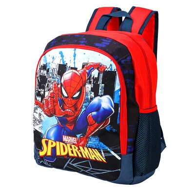 Spiderman Kids Childrens Premium Backpack School Rucksack Travel Bag Girls