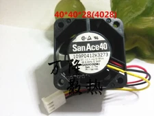 Sanyo 109P0412K3273 40*40*28mm DC12V 0.55A 3pin cooling fan #M3916 QL