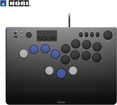 その他 HORI NOLVA for Windows PC Hori Nolva Mechanical All-Button Arcade Leverless Controller for