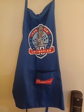 Los Angeles Dodgers 60th Anniversary 1958-2018 Jersey Apron Champions Budweiser