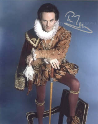 TIM McINNERNY as Lord Percy - Black Adder II ORIGINAL SIGNIERTES AUTOGRAMM