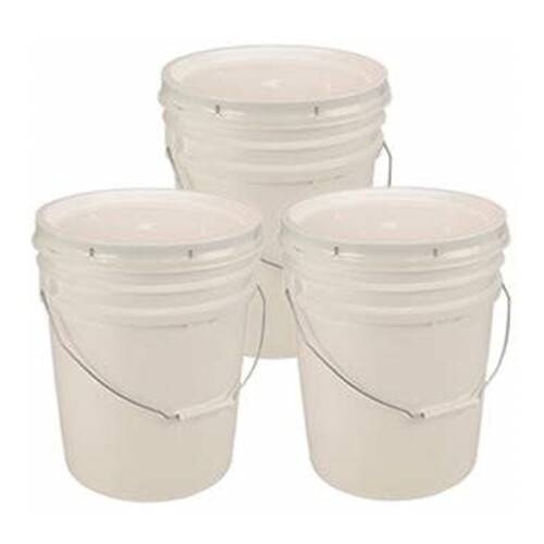 5 Gallon Survival Emergency Food Grade Bucket with Lid Long Term Supply