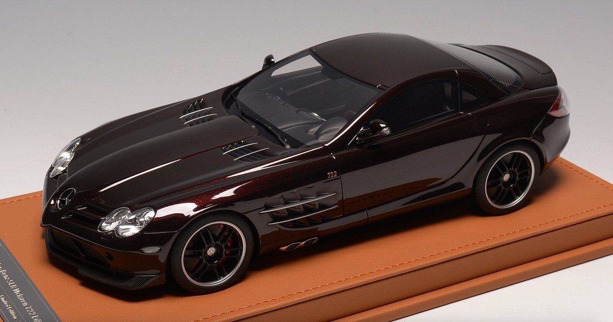 1/18 Ivy Models Mercedes Benz McLaren SLR 722 in Metallic Brown 45