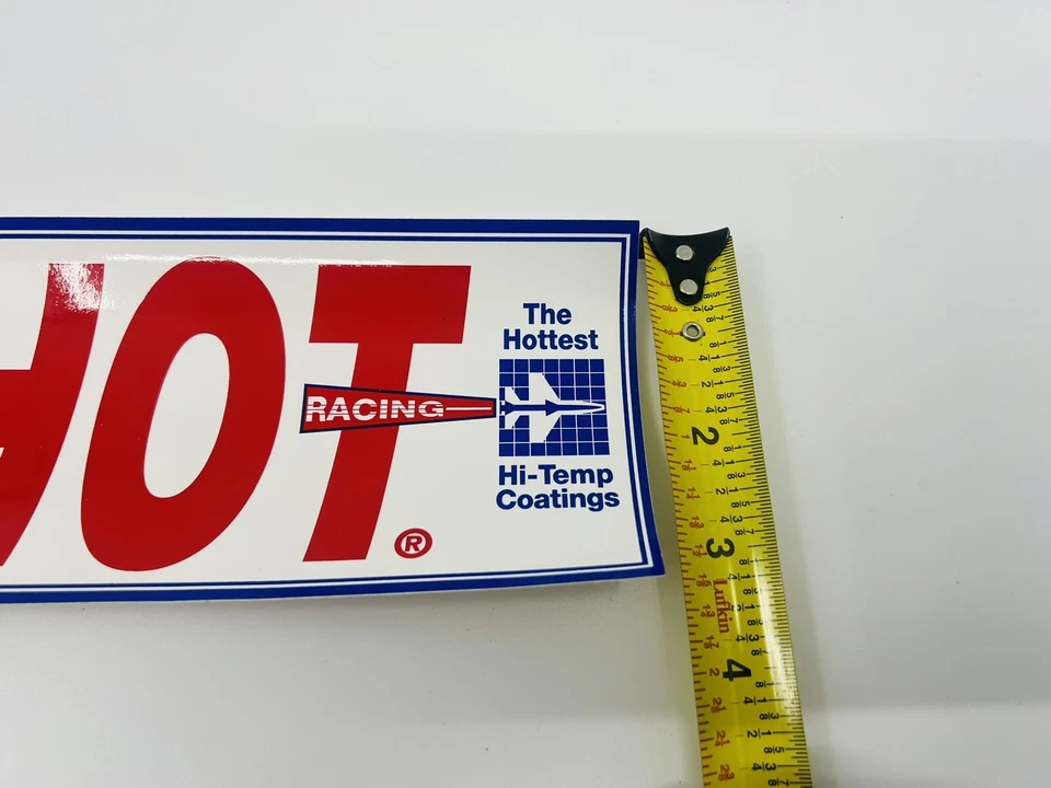Jet-Hot Racing Sticker Decal Vintage NOS - Image 3 of 4
