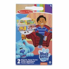 Melissa  Doug Blue's Clues  You 2X15 Pc Take-Along Magnetic Jigsaw Puzzles G2