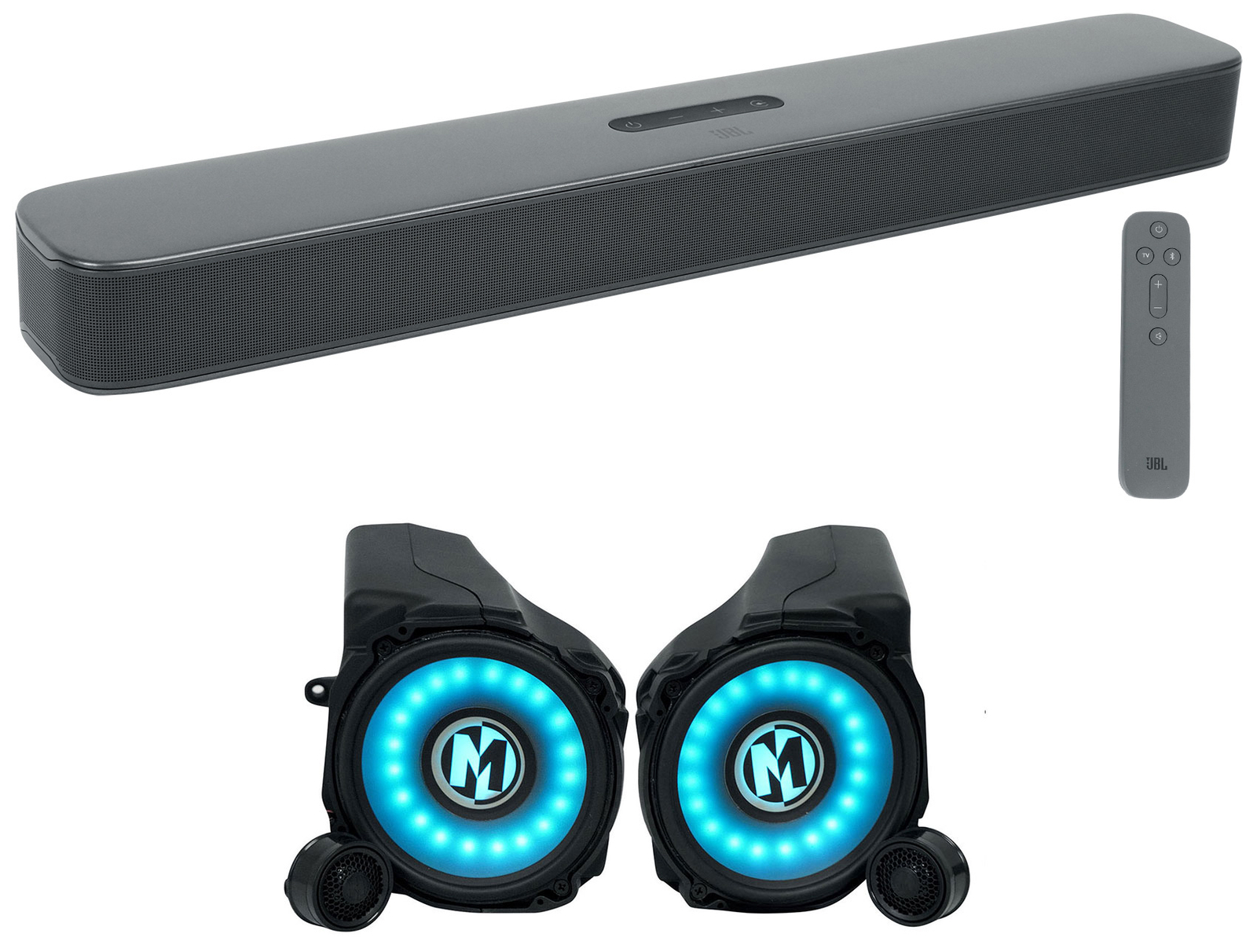 Акустические системы Memphis RZRPRO65FE для Select 2020 Polaris RZR Домашняя звуковая панель 64390₽