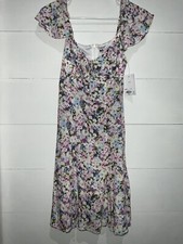 SO Sweetheart Flutter Sleeve Mini Dress, Women’s Size Small, NWT 