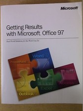 Getting Results with Microsoft Office 1997 X03-2197S FREE SHIPPING 