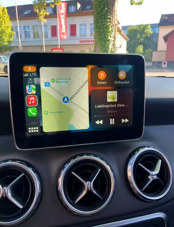 Für Mercedes Benz A B CLA CLS E GLA GLE E SL Carplay Android Auto Umrüstung - Bild 2 von 4