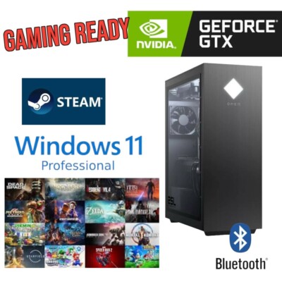 Custom RGB Gaming Desktop Computer PC i7 32GB DDR4 512GB SSD NVIDIA GTX 745 W11