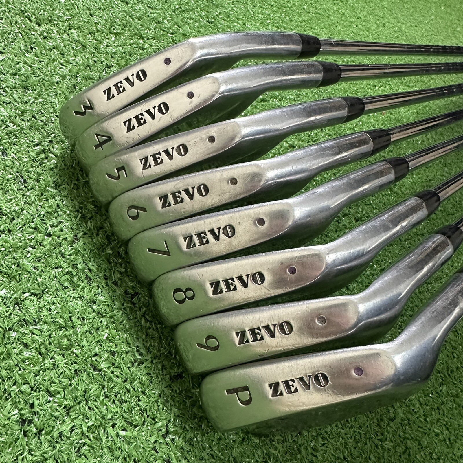 Zevo Blade Golf Iron Set 3PW Steel Shafts Stiff Flex +1/2” Long eBay