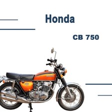 Workshop manual for CB750 Honda 1971-1977 On a USB