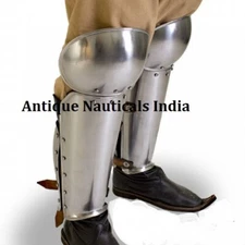Medieval LARP Enclosed Leg Protectors Greaves