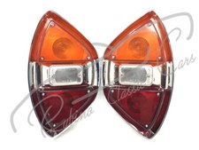 Lancia Flaminia Touring Rear Light Taillights Carello 2500 2800 Gt Cabrio Spider