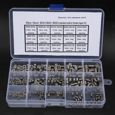 300pcs Threaded Insert Kit Tool Set Stainless Steel Thread Repairing Tool M3x0.5