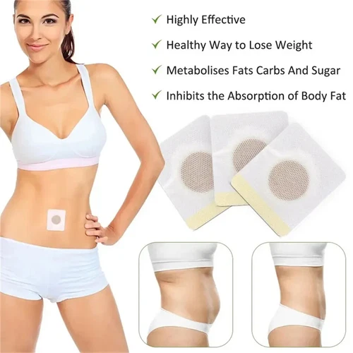 30Pcs Patch Natural Belly Sticker Abdomen Pads Navel Sticker Breathable Herbal - Picture 8 of 9