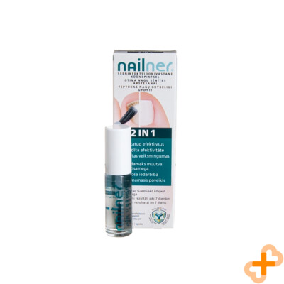 Nailner 2in1 Bürste Fungal Nagelinfektion 5ml Gesunde Hellere Nägel Effektiv