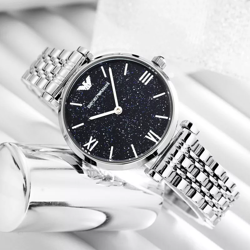 Armani watches hotsell blue colour