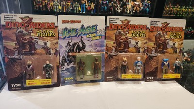 x4 MOC Tyco Dino Riders Unpunched Sets (Ships With DHL/Fedex)