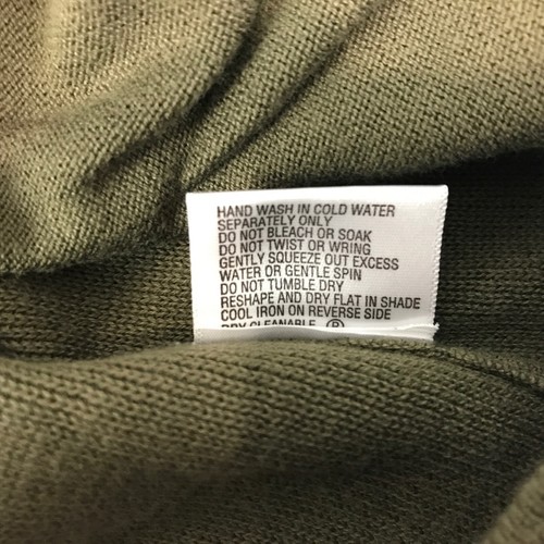 Sussan Vest Khaki Green Size S 8 10 Sleeveless Zip Front Pockets Knit Biker Styl - Picture 13 of 14
