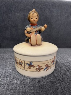 Hummel / Goebel Figur Spieldose Musikdose "Gesangprobe" limitiert