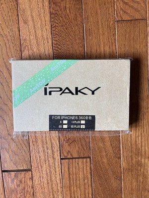 iPAKY 360 Protective Case for iPhone 6S Plus / 6 Plus   Black   New in Box