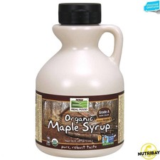 NOW FOODS ORGANIC MAPLE SYRUP - 473 ml SCIROPPO D'ACERO