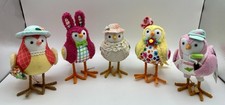 Target Spritz Spring Easter Birds Featherly Friends LOT OF 5 w Primrose Tint