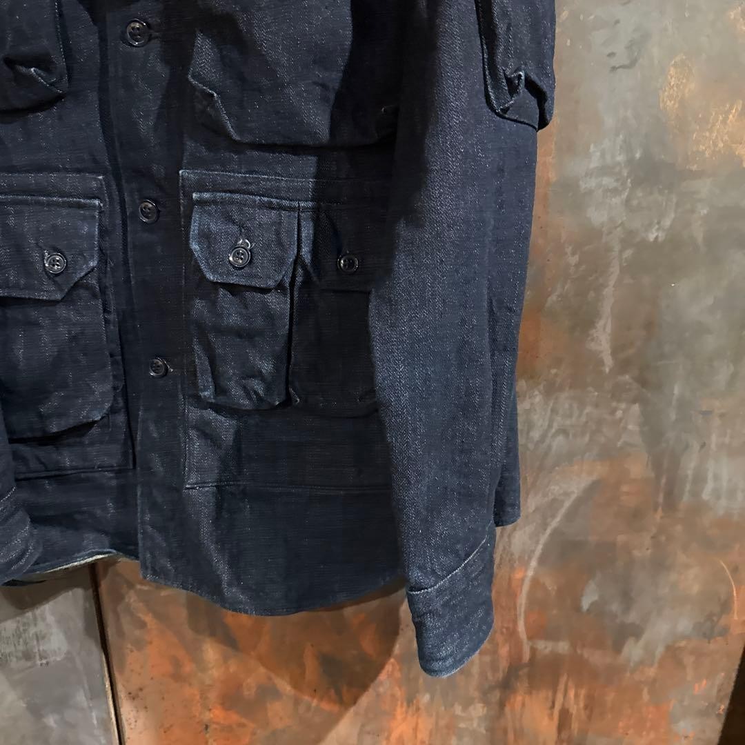 Engineered Garments Denim Explorer Jacket Used St… - image 4