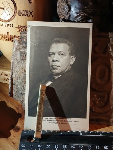 Hbcu College*RARE* BOOKER T WASHINGTON * FOUNDER OF TUSKEGEE INSTITUTE 