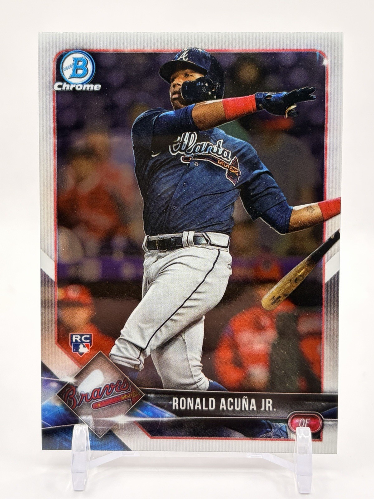 2018 Bowman Chrome - Ronald Acuna Jr. #40 (RC)