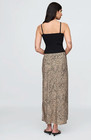 Gap Women's Tan and Black Leopard Print Pull On Midi Skirt Size S tall — photo 3