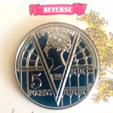 2001 Elizabeth II &pound;5 Five Pounds Victorian Anniversary Crown Coin