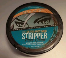 Perfectly Posh STRIPPER THE DETOX BODY MUD 8 oz Pure Clean Sealed