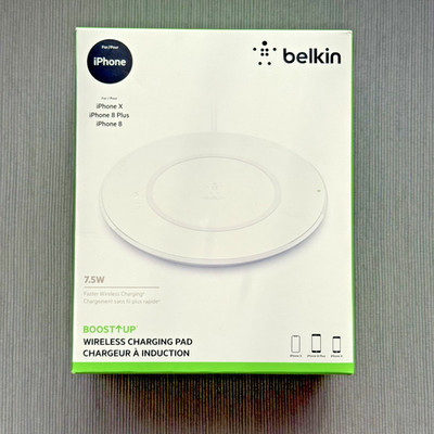 BELKIN BOOST-UP WIRELESS CHARGING PAD 7,5 W Qi Standard, Apple oder andere ...