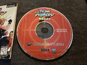 Virtua Fighter Remix (Sega Saturn, 1995) Not For Resale