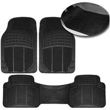 Quality Black Rubber Floor Mats - Heavy Duty & Easy to Clean Protection