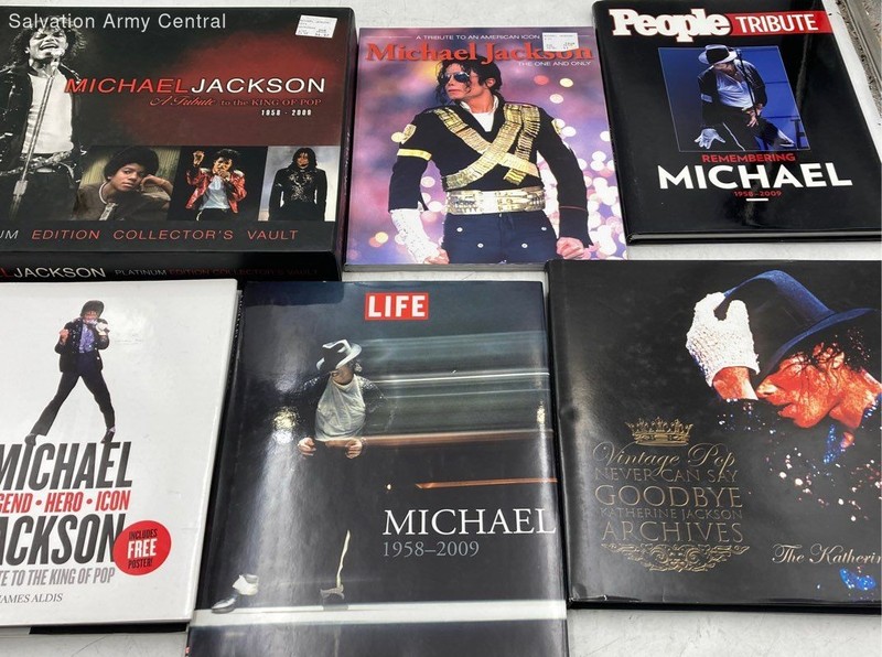 Michael Jackson A Tribute To An American Icon Magazine Books Lot Of 6
