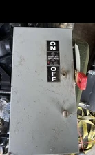 GE TH3364 Heavy-Duty Safety Switch, 600 AC Volts, 200 Amp, NEMA 1,