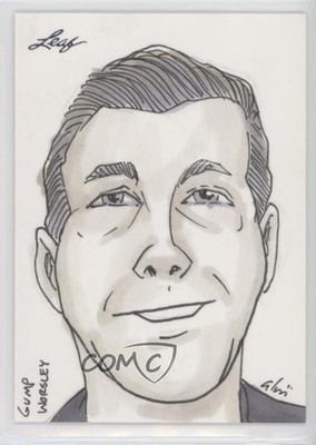 2013-14 Leaf Best of Hockey 1/1 Adam Talley Gump Worsley Auto HOF Sketch 0af