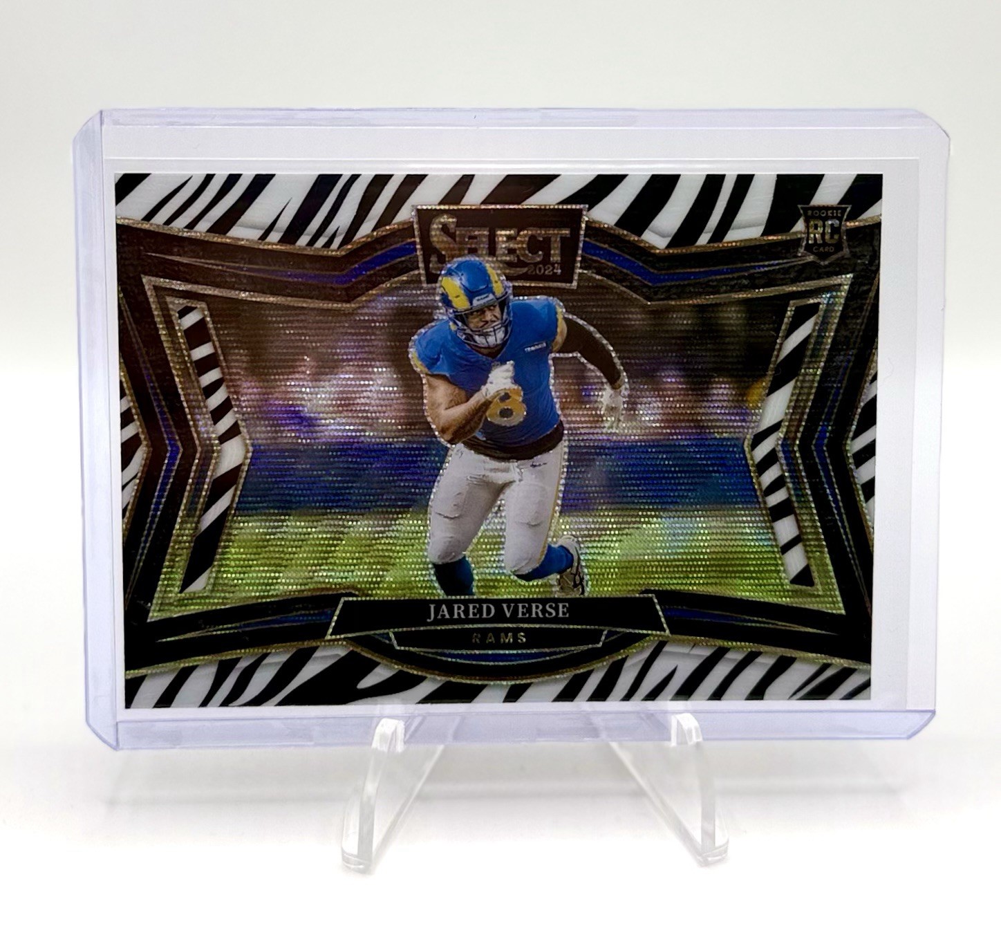 2024 Select Jared Verse Rookie Zebra Field Level SSP
