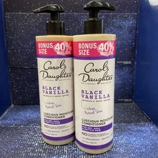 2 X Carols Daughter Black Vanilla Moisture & Shine Hydrating Conditioner 16.9 OZ