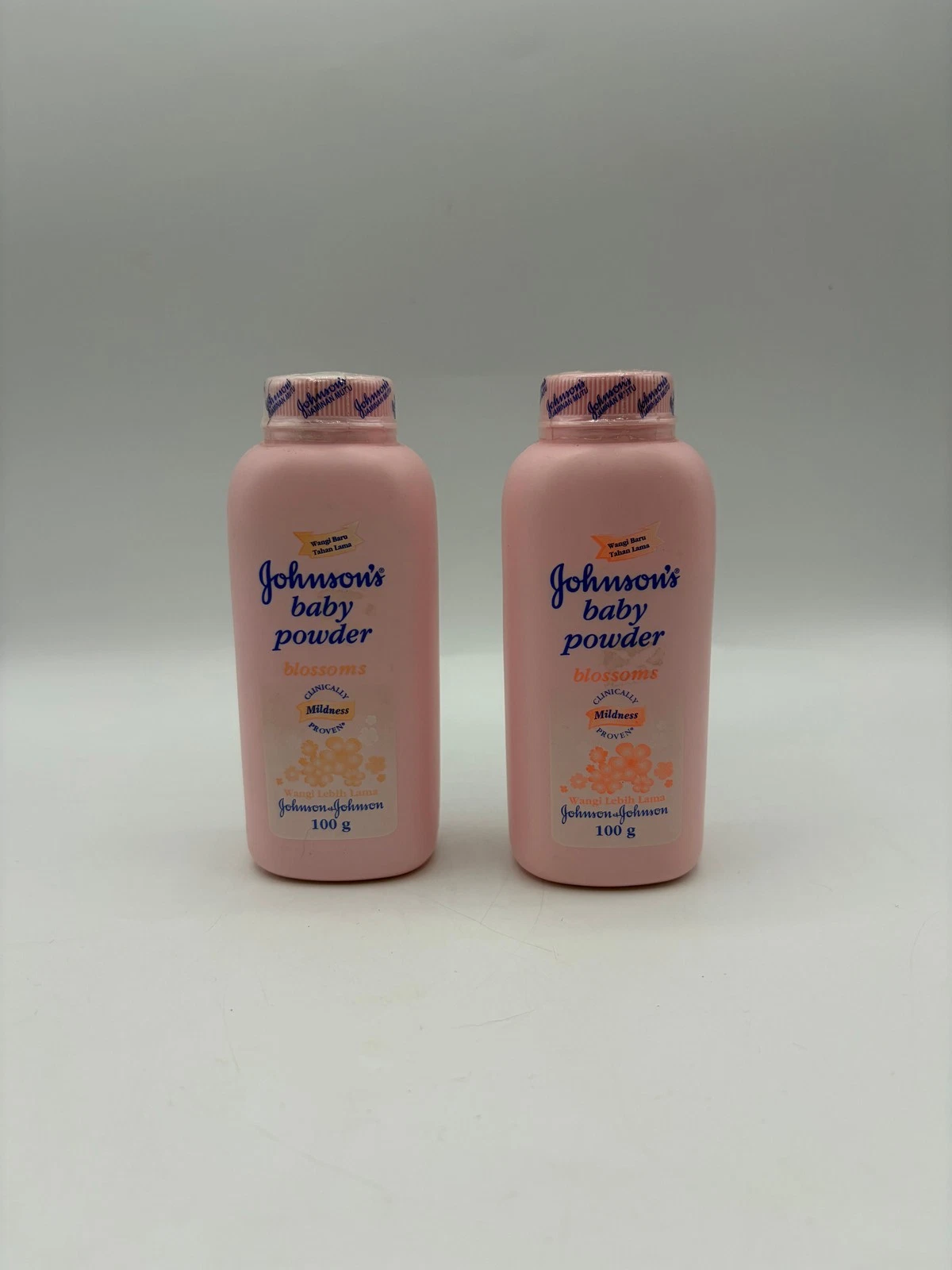 2 Johnson's Baby Powder Blossoms Scent 100g Bottles Sealed Talc Bs229
Opens in a new window or tab