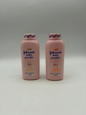 2 Johnson's Baby Powder Blossoms Scent 100g Bottles Sealed Talc Bs229