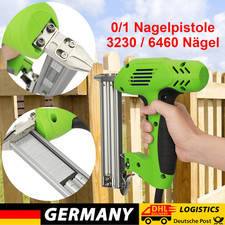 2000W Elektrischer Nagelpistole Tacker Schwerlast Gerader Nagler Holzbearbei DE