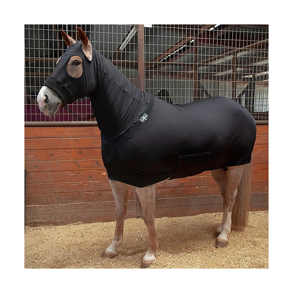 Caballo Clásico Equino Cuerpo Completo Slinky Negro XL Foto 2 de 2